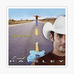 Brad Paisley 5th Gear Sticker