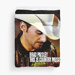 Brad Paisley This Country Music Duvet Cover