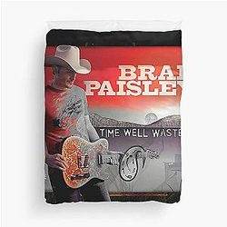 Brad Paisley Time Wasted Duvet Cover