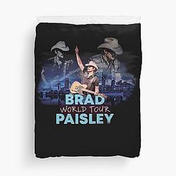 Brad Paisley Music Tour Duvet Cover