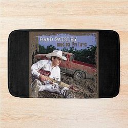 Brad Paisley Mud on Tire Bath Mat