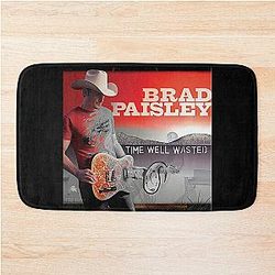 Brad Paisley Time Wasted Bath Mat