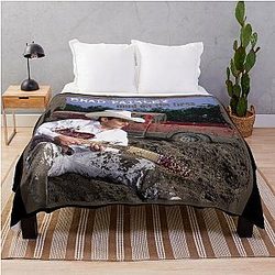 Brad Paisley Mud on the tire Throw Blanket