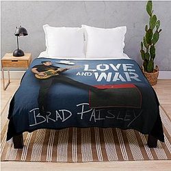 Brad Paisley Love Throw Blanket