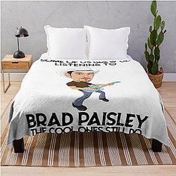Brad Paisley Throw Blanket