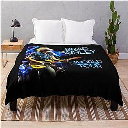 Favorite Brad Paisley Throw Blanket
