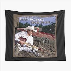 Brad Paisley Mud Tires Tapestry