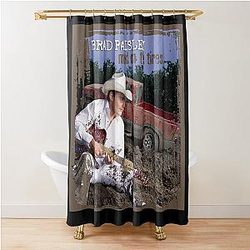 Brad Paisley Shower Curtain