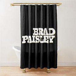 Brad Paisley Shower Curtain