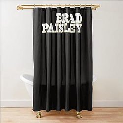 Brad Paisley Shower Curtain