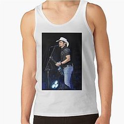 Brad Paisley Photograph Tank Top