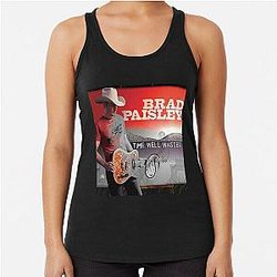 Brad Paisley Racerback Tank Top