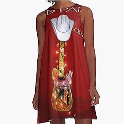 Brad Paisley Christmas Blue Dress