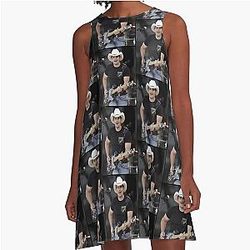 Brad Paisley A Line Dress