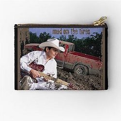 Brad Paisley Mud on the Tire Zipper Pouch