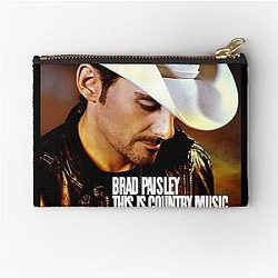 Brad Paisley country music Zipper Bag