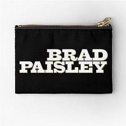 Brad Paisley Zipper Pouch