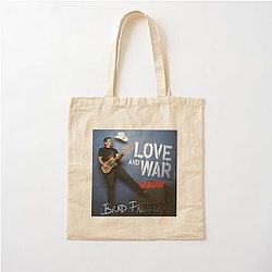 Brad Paisley Love War Cotton Tote Bag