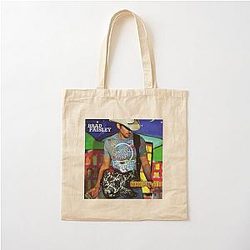 Brad Paisley American Saturday Night Cotton Tote Bag