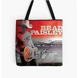 Brad Paisley Time Wasted Tote Bag