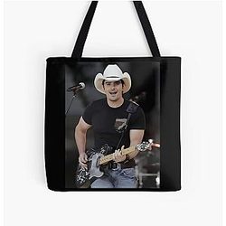 Brad Paisley All Over Print Tote Bag