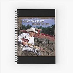 Brad Paisley Spiral Notebook