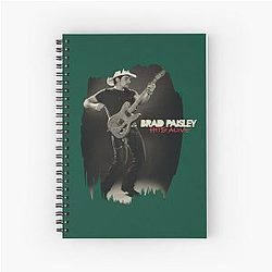 Brad Paisley Hits Spiral Notebook