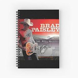 Brad Paisley Spiral Notebook
