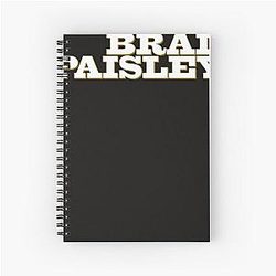 Brad Paisley Spiral Notebook