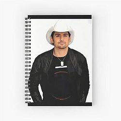Brad Paisley Spiral Notebook