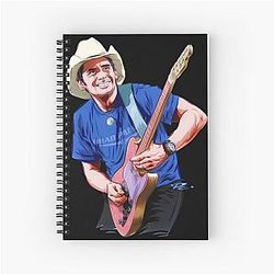 Brad Paisley An Spiral Notebook