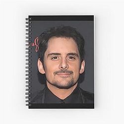 Brad Paisley Spiral Notebook