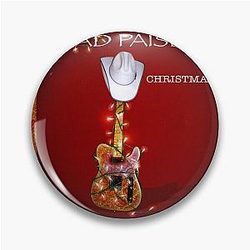 Brad Paisley Christmas Pin
