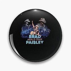 Brad Paisley Music Tour Pin