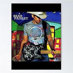 Brad Paisley American Saturday Night Poster