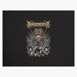 brand of sacrifice, deathcore, brutal, death metal, black metal, grind, metalcore, metal, hardcore, heavy metal Jigsaw Puzzle RB0301