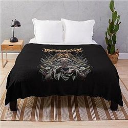 brand of sacrifice, deathcore, brutal, death metal, black metal, grind, metalcore, metal, hardcore, heavy metal Throw Blanket RB0301