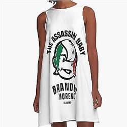 Brandon Moreno The Baby A-Line Dress