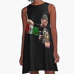Brandon Moreno - The Assassin - UFC Mexico A-Line Dress