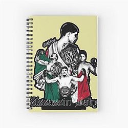 Brandon Moreno The Assassin Baby Spiral Notebook