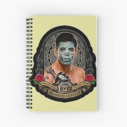 Brandon Moreno The Assassin Baby Spiral Notebook