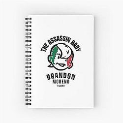 Brandon Moreno The Baby Spiral Notebook