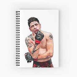 Brandon Moreno UFC Contender in Action Notebook