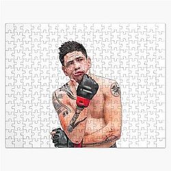 Brandon Moreno UFC contender in action puzzle