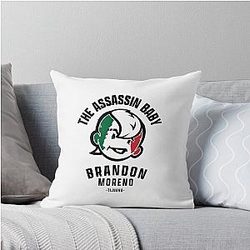 Brandon Moreno The Assassin Baby Throw Pillow