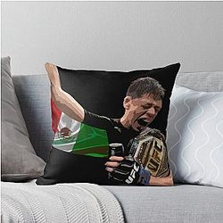 Brandon Moreno - The Assassin - UFC Mexico Throw Pillow