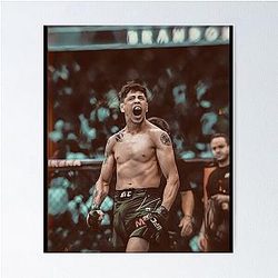 Brandon Moreno Mexico's Poster