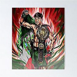 Brandon Moreno UFC Flyweight Champion Poster