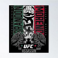 UFC Brandon Moreno Heritage Poster