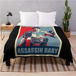 Brandon Moreno The Assassin Baby Hope Throw Blanket